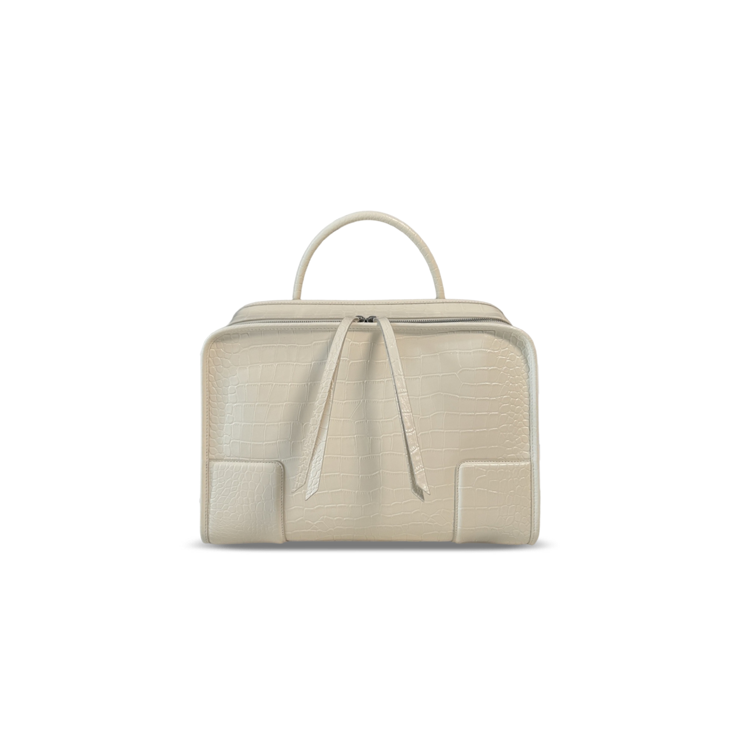 LOEWE LARGE AMAZONA 180 BAG IN CROCODILE-EMBOSSED A039ASRX02 (34.5*27*14cm)